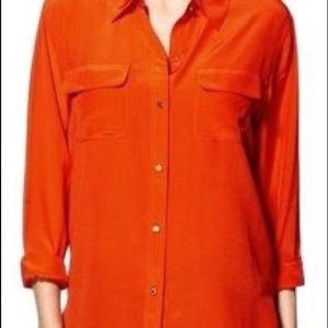 Juicy Couture Silk button down blouse